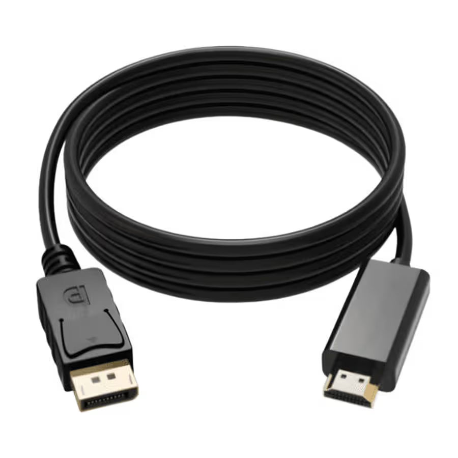 Jeqang 3m Display Port to HDMI Cable