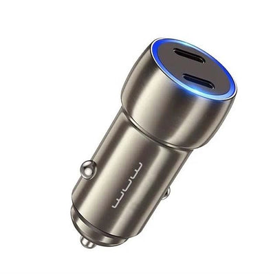 WUW-C190 PD 20W*2 Car Charger