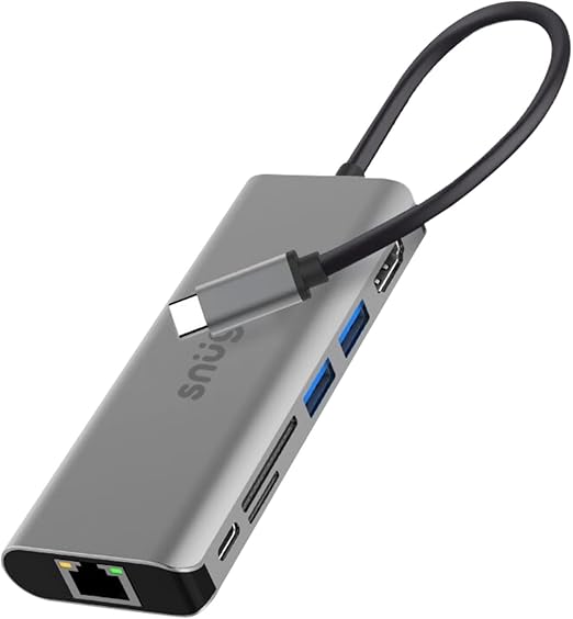 ANDOWL 7 IN 1 TYPE C HUB Q-HU99