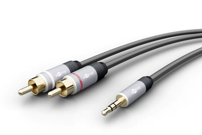 Goobay 3.5mm Jack to RCA Audio Adapter 1.5m Cable