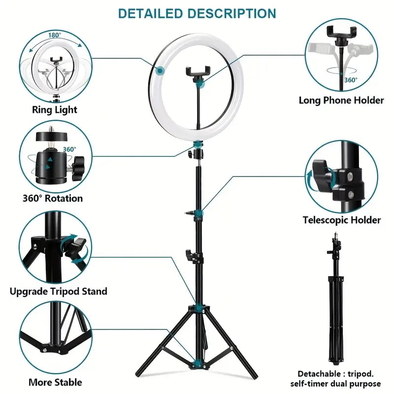 Ring Light 14" With Stand