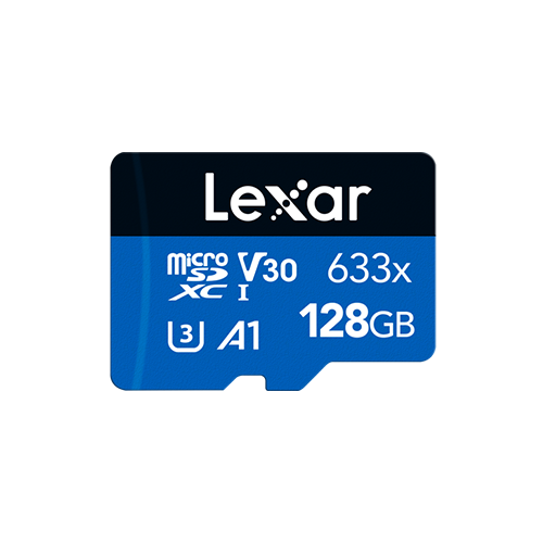 Lexar 633x Blue Series 128GB Memory Card