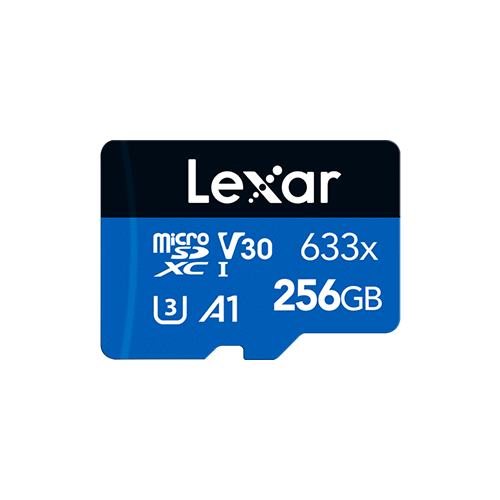 Lexar 633x Blue Series 256GB Memory Card