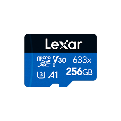 Lexar 633x Blue Series 256GB Memory Card
