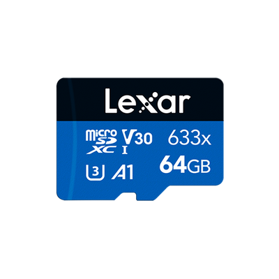 Lexar 633x Blue Series 64GB Memory Card