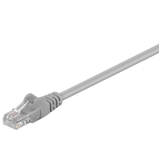 Goobay CAT 5e U/UTP 3m Patch Cable - Grey