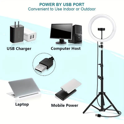 Ring Light 10" With Stand