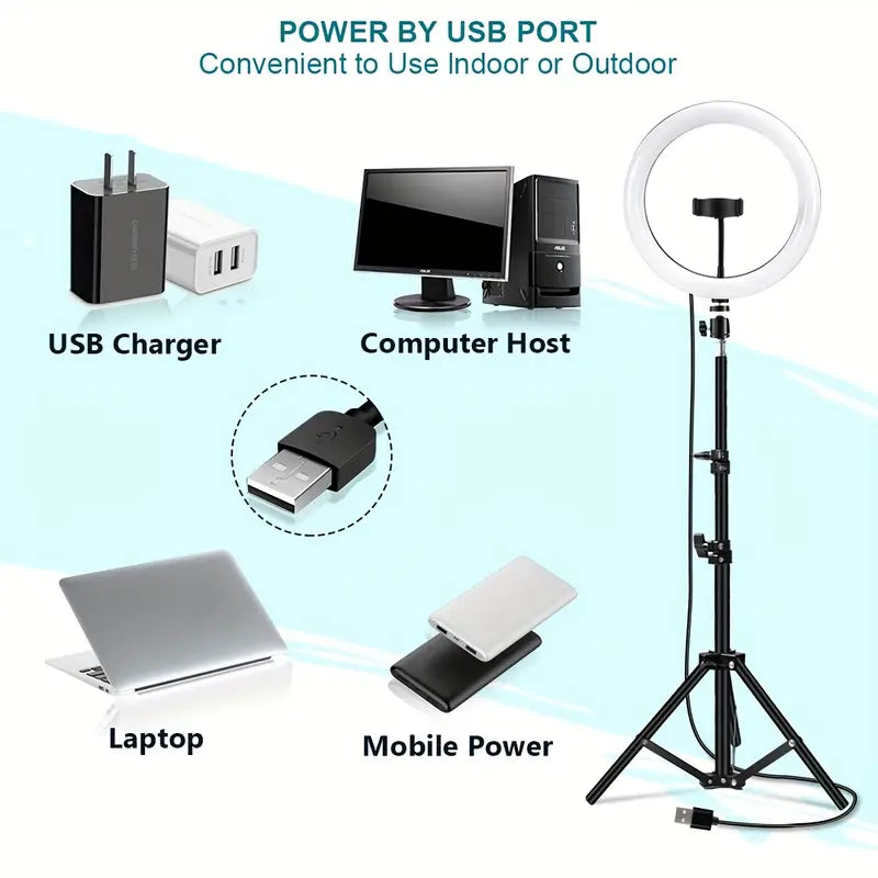 Ring Light 13" With Stand