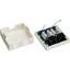 Goobay 2-Port RJ45 CAT 6 UTP Surface Mount Installation Box - White