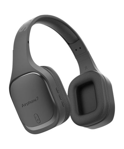 SonicGear Airphone 7 Bluetooth Headphones - Black/Gun Metal