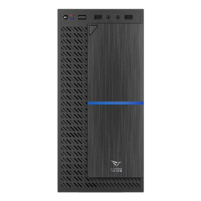 Alcatroz Azzura NeoX Micro-ATX Case  with Magnum Pro 225 PSU - Blue