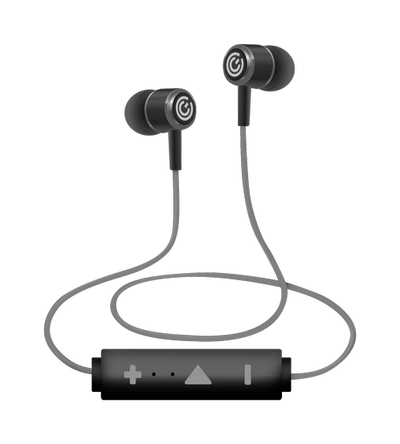 SonicGear Bluesports 6 Pro Bluetooth Earphones - Gun Metal