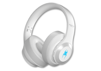 Black Spider BSH10 Headphones - White
