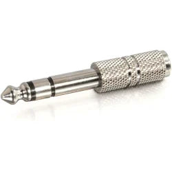 6.3mm Male-3.5mm Stereo Female Metal Plug