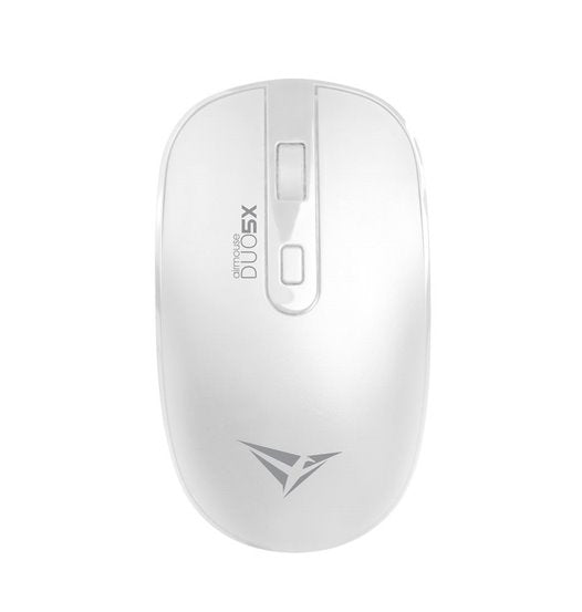 Alcatroz Airmouse Duo 5X Bluetooth and Wireless Mouse - White