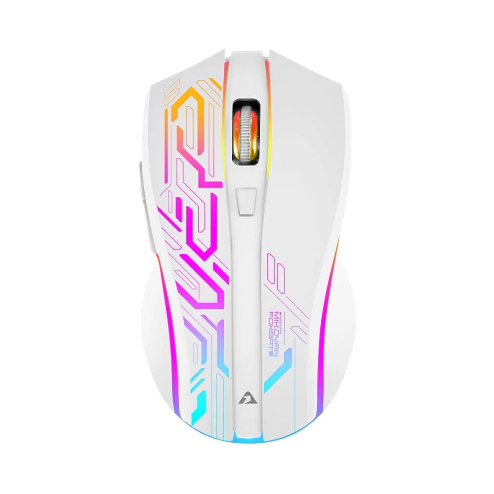 Armaggeddon Mikoyan Foxbat-III Neoglyph Wireless Gaming Mouse - White