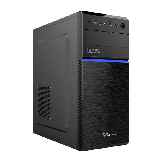 Alcatroz Futura N3000 ATX Case with Magnum Pro 225 PSU - Blue