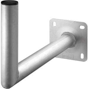 Goobay Aluminium Satellite Dish Wall Mount, 450 mm Wall Distance