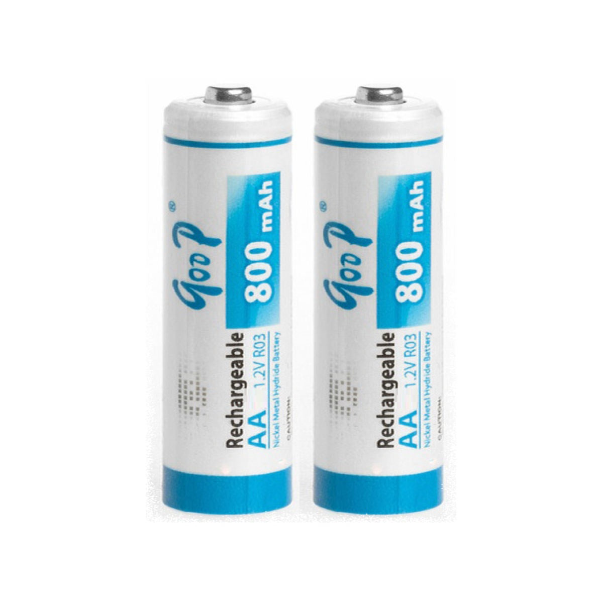 GOOP 800mAh Rechargeable AAx2 Battery