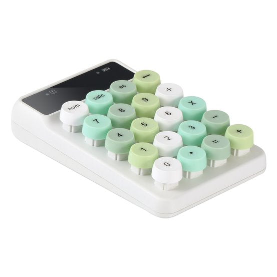 Alcatroz JellyBean Num A3 Bluetooth and Wireless Numpad - Crayon Green