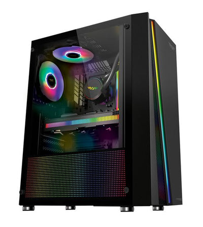 Armaggeddon Kagami K-2 ATX Gaming Case - Black