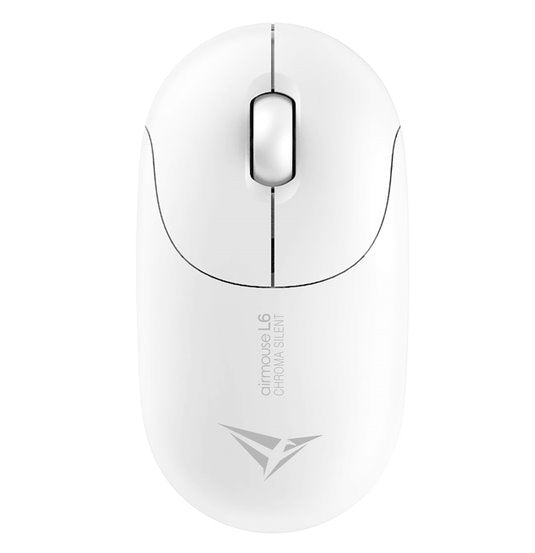 Alcatroz Airmouse L6 Chroma Silent Wireless Mouse - White