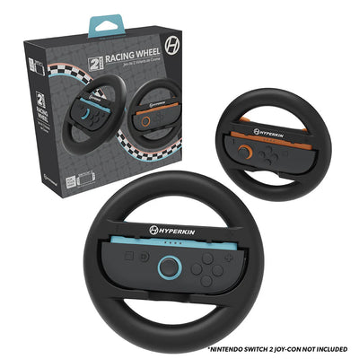 Hyperkin Racing Wheel Set for Nintendo Switch 2 Joy-Cons (2 Pack)