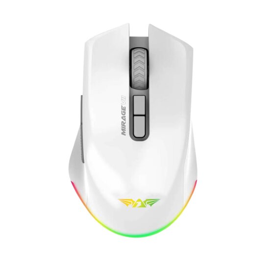 Armaggeddon Mirage VII Bluetooth/Wireless Gaming Mouse - White
