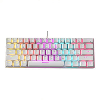 Armaggeddon MKA-1C Neo Psychswift 61 keys Mechanical Keyboard - Tactile White
