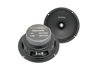 Powerbass 6.5"  Pro Mids