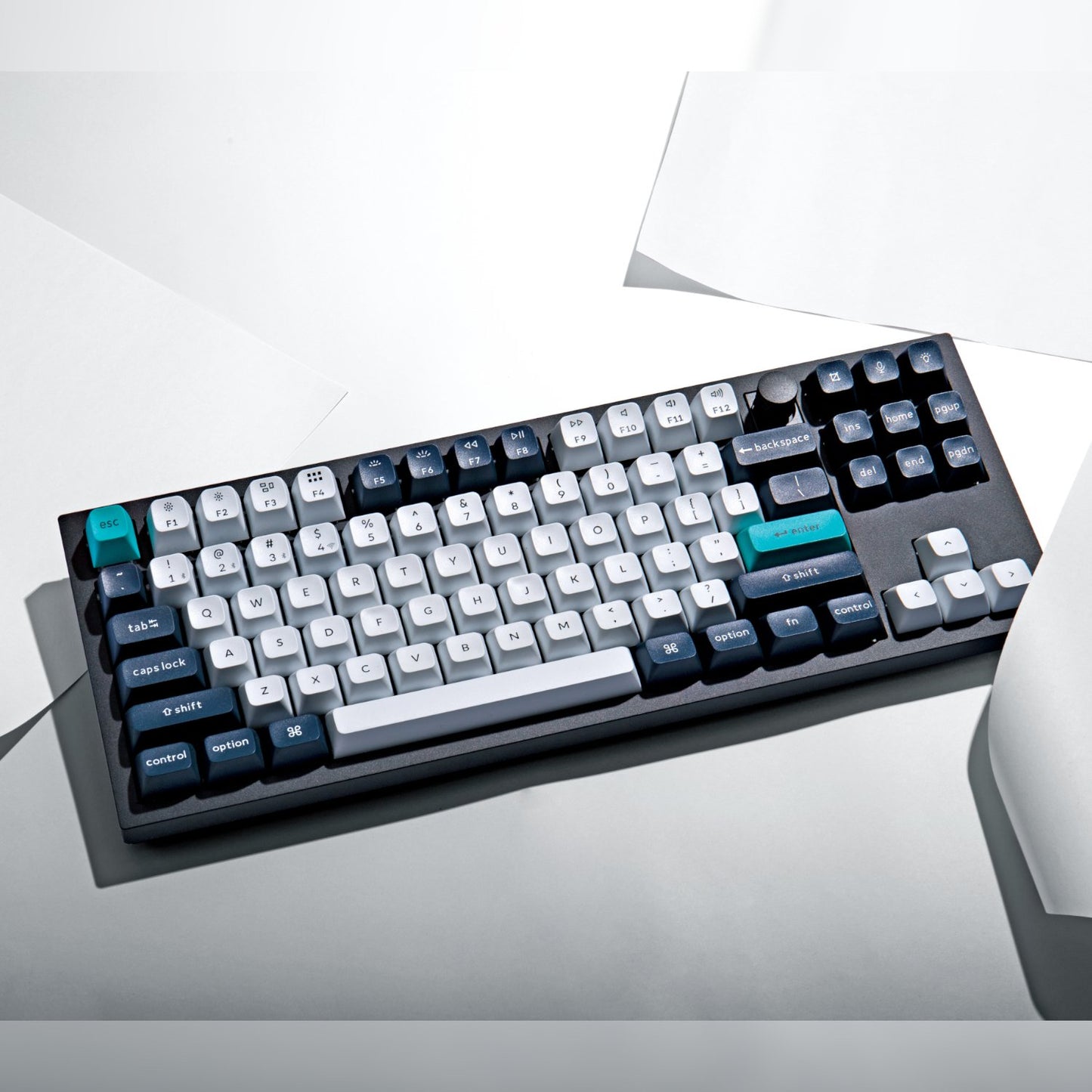 Keychron Q3 Max QMK/VIA 80% Wireless Custom Mechanical Keyboard (Banana Switch) - Carbon Black