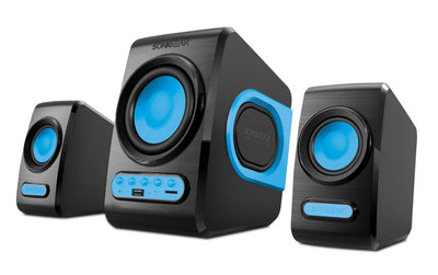 SonicGear Quatro V 2.1 USB Powered Speakers - Turquila