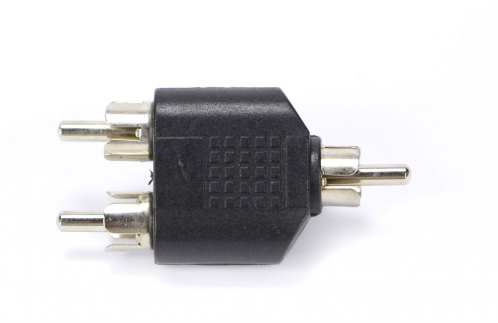 RCA(M) to 2XRCA(M) (Pack 2) Adapter