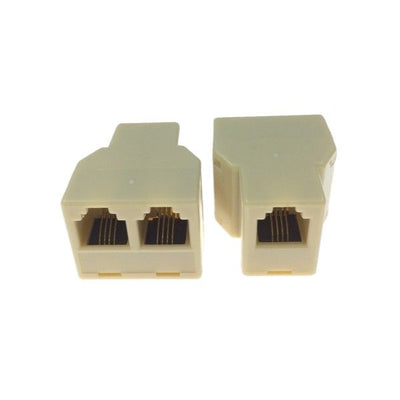 RJ11 Splitter (2 Pack) Adapter