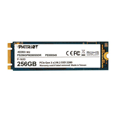 Patriot 256GB SCORCH M.2 PCIe SSD