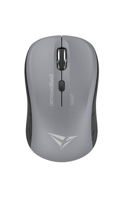 Alcatroz Airmouse Duo 3 Silent Wireless and Bluetooth Mouse - Grey