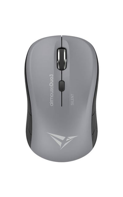 Alcatroz Airmouse Duo 3 Silent Wireless and Bluetooth Mouse - Grey