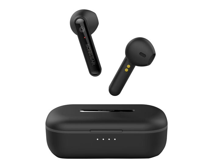SonicGear Earpump TWS Pro 1 Bluetooth Pod Earphones - Black