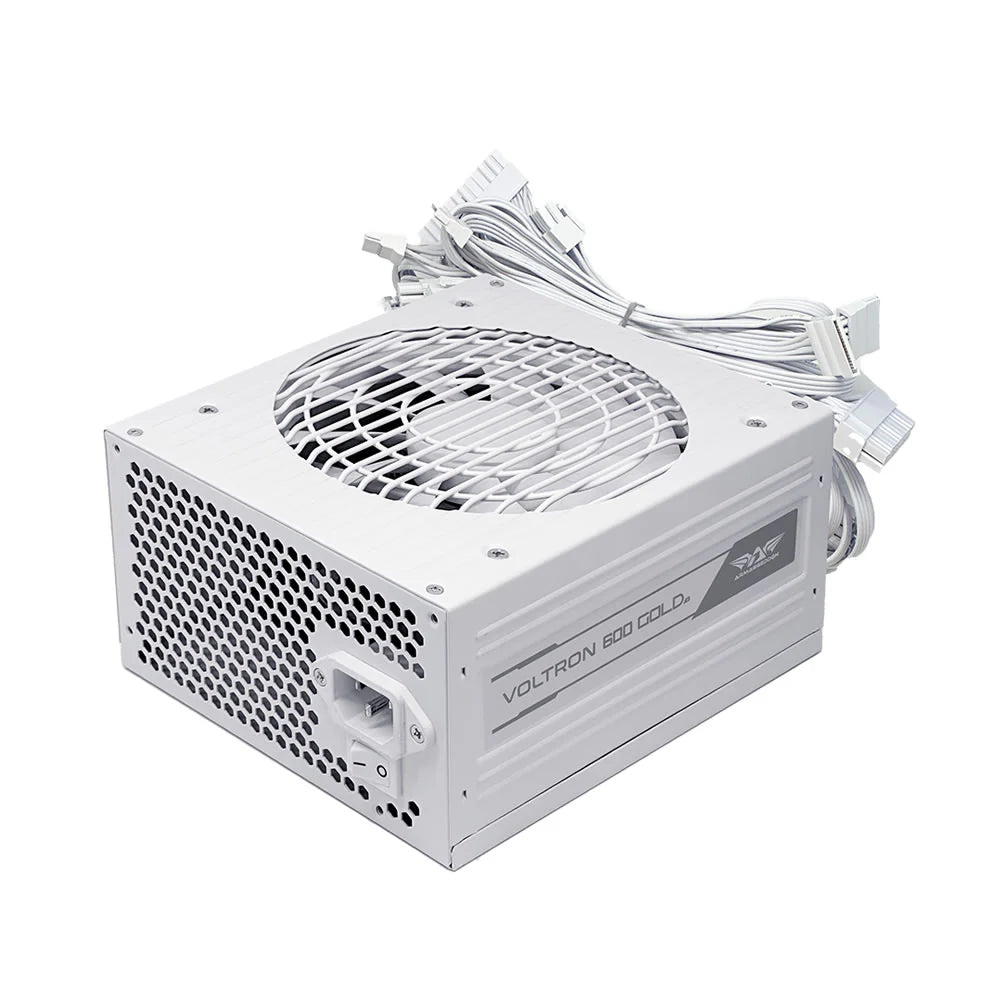 Armaggeddon Voltron Gold 600 80 Plus 600W Power Supply - White