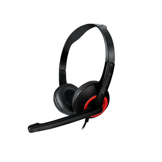 SonicGear Xenon 2 Headset with Mic - Festive Red