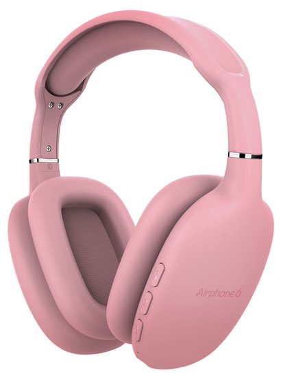 SonicGear Airphone 6 Bluetooth Headphones - Peach