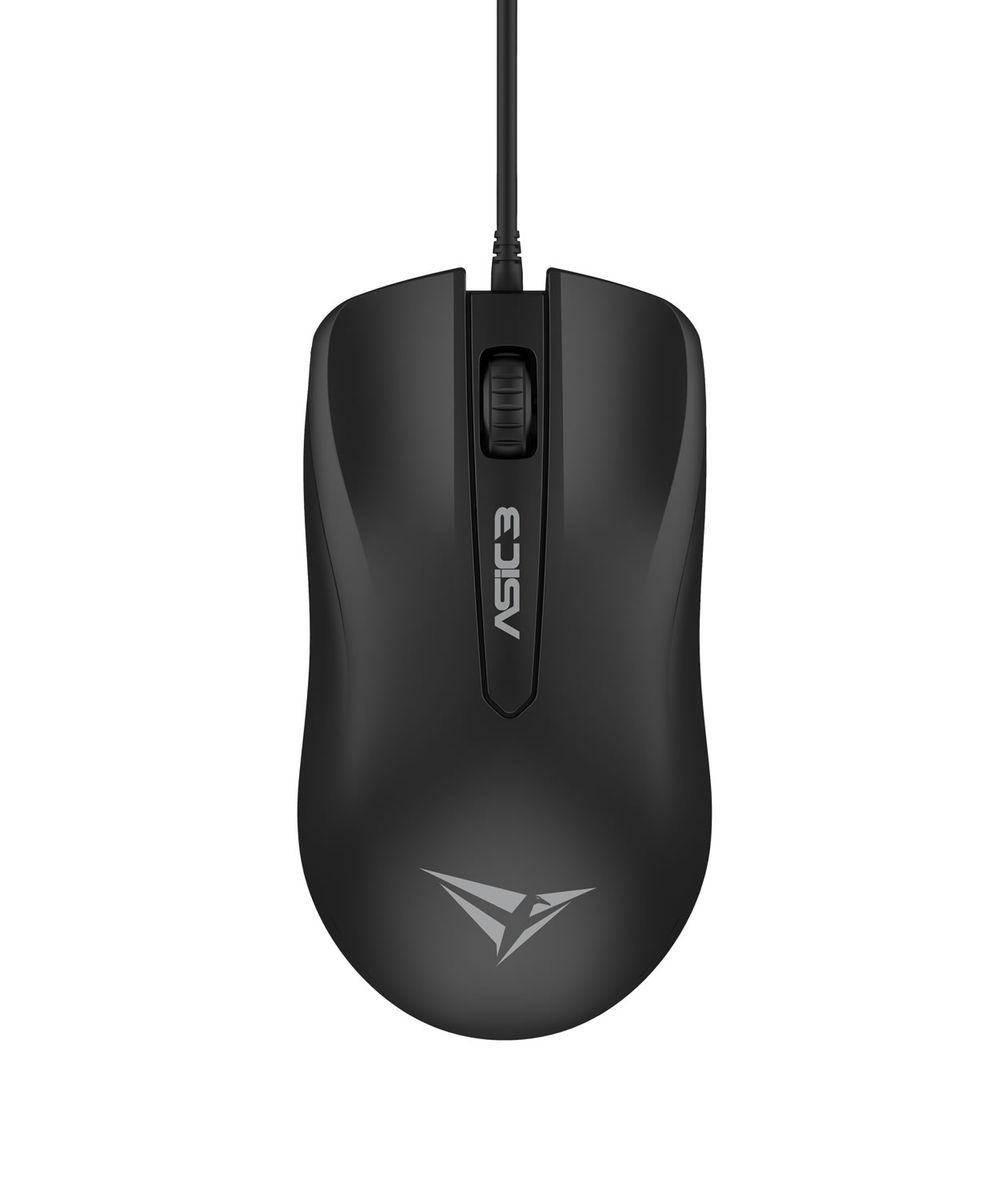 Alcatroz Asic 3 (2021 Edition) Optical Wired Mouse - Black