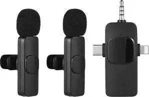 3 in 1 Wireless Lavalier Microphone