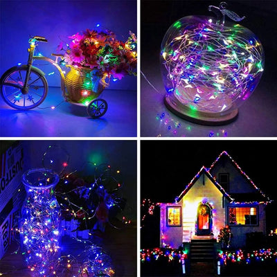 Andowl 10M RGB Fairy Beaded Light