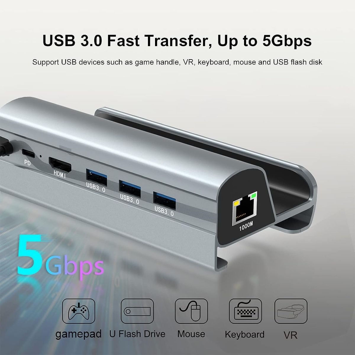 Hub Game Console Dock Station Q-HU860