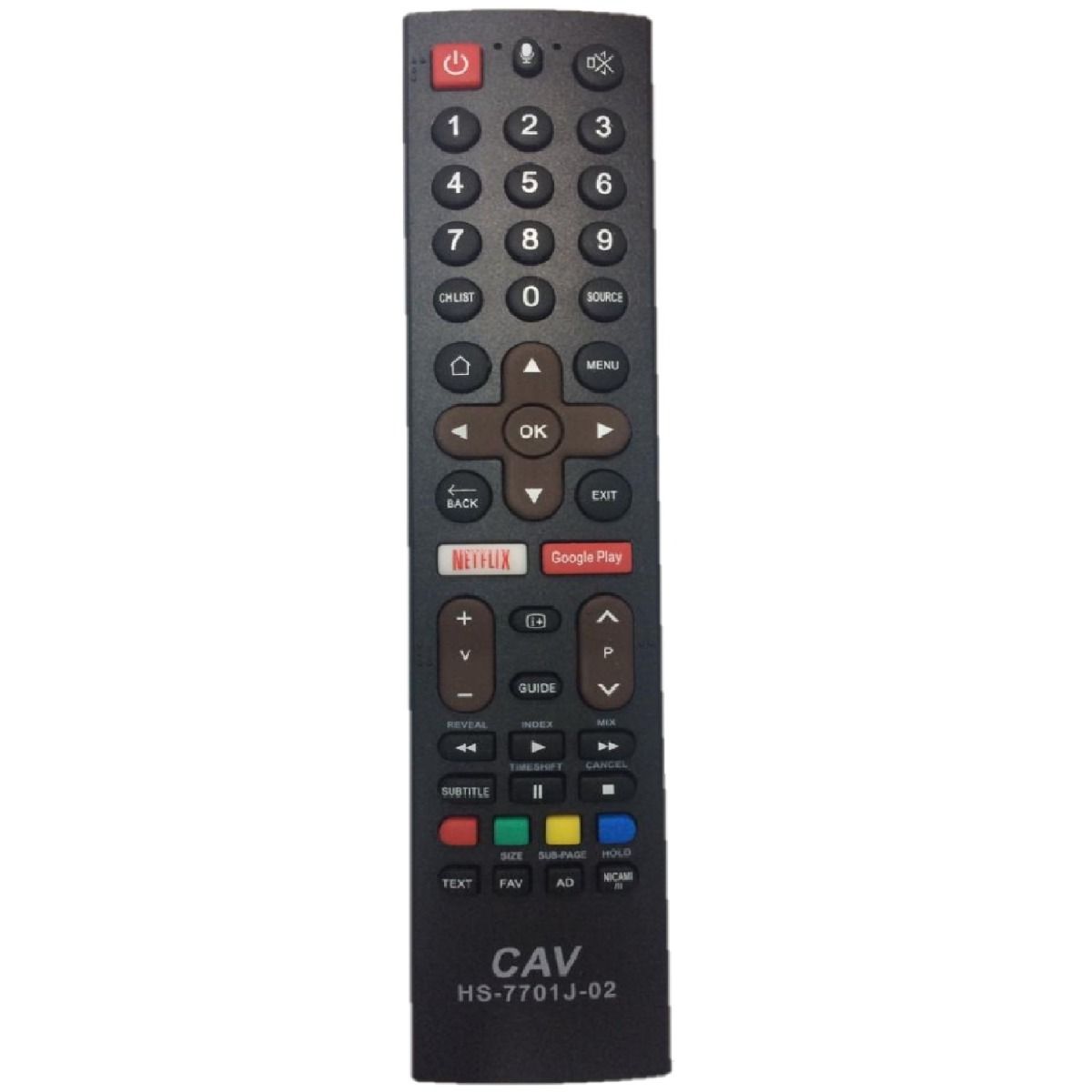 Sinotec HS-7701J-02 Smart TV Compatible Remote