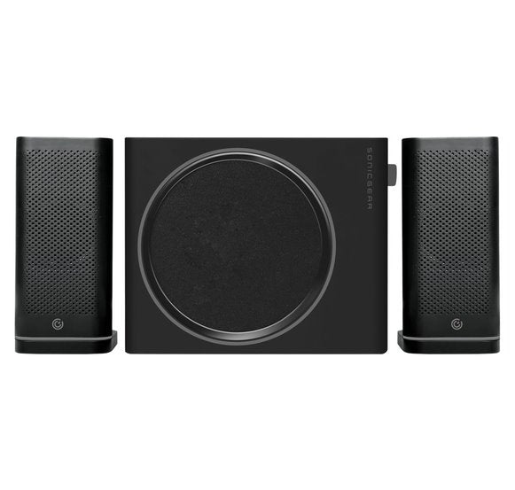 SonicGear SPACE 5 (2019 Edition) 2.1 Bluetooth Speaker System - Midnight Grey
