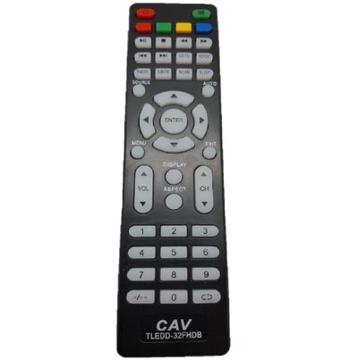 Telefunken/Sansui TLEDD-32FHDB TV Compatible Remote