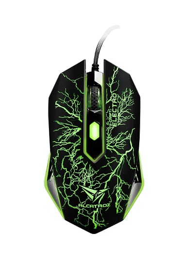 Alcatroz X-Craft Classic Gaming Mouse - Electro -3998