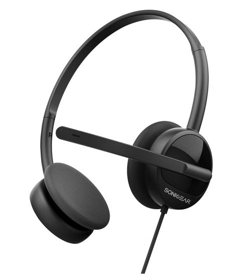 SonicGear Xenon 1 Headset with Mic - Black
